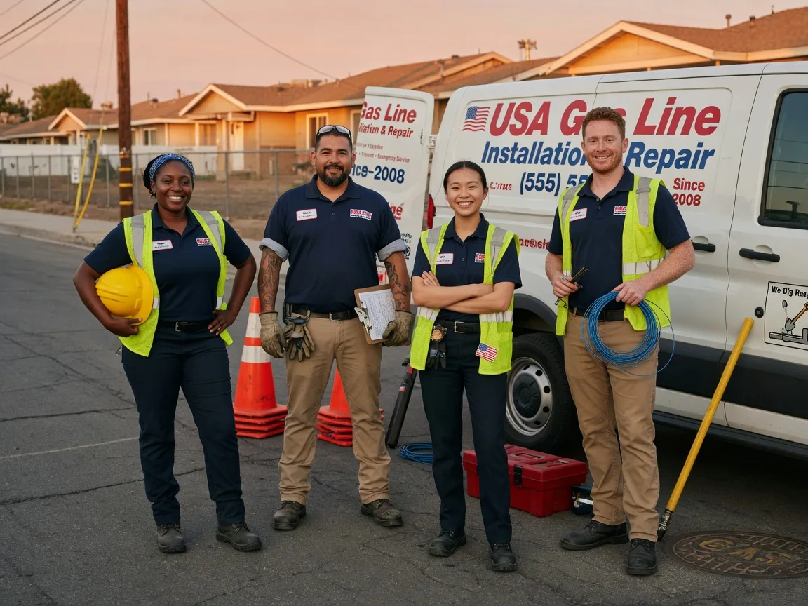 Gas Line Installation company in Bells, TX